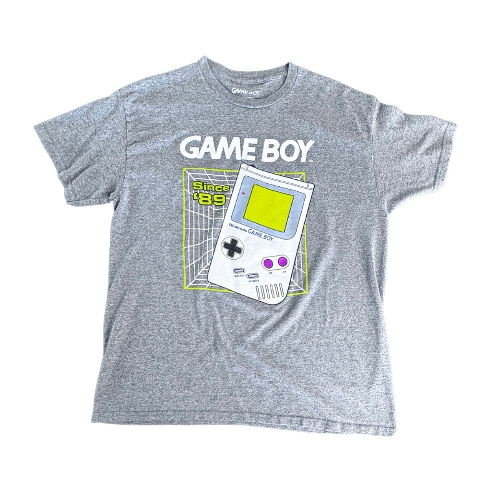 Game Boy Graphic T-Shirt L | Retro Gaming & 90s Streetwear